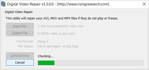 Windows 10 파일 복구 도구 - 디지털 비디오 복구