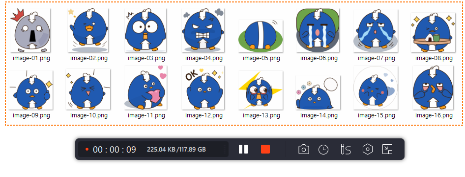 EaseUS RecExperts의 비디오 목록