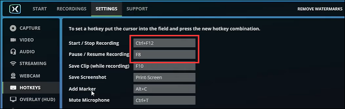 fbx 게임 레코더 단축키