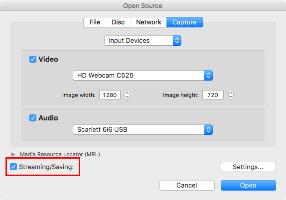 비디오 설정 변경