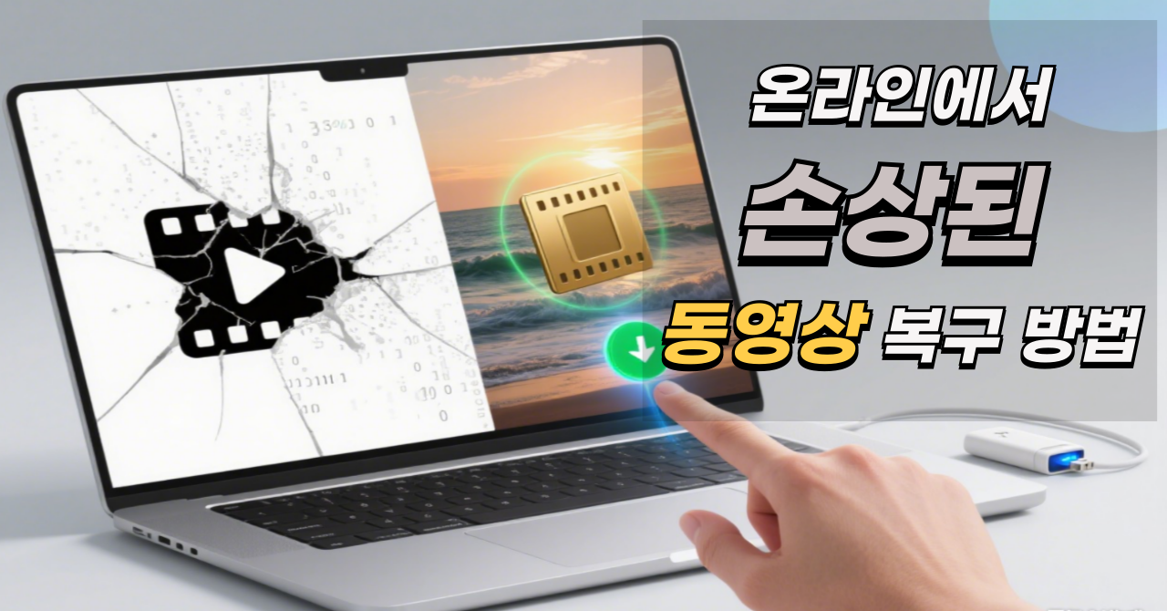 온라인에서 손상된 동영상 복구 방법