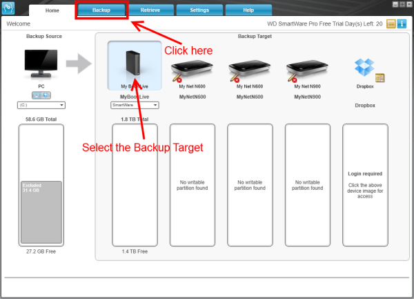 wd 하드 드라이브를 백업하기