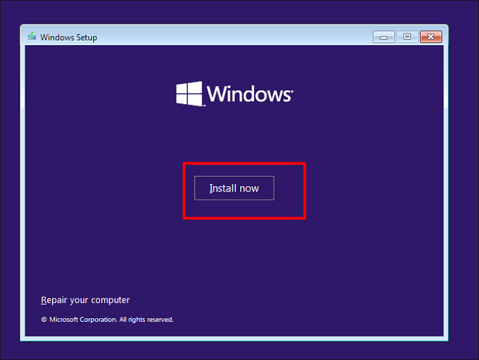 지금 설치를 클릭하세요