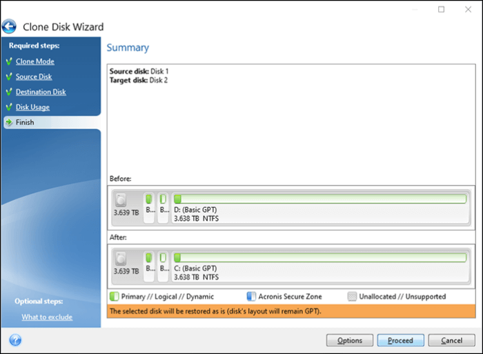 Crucial SSD Migration-기다리기