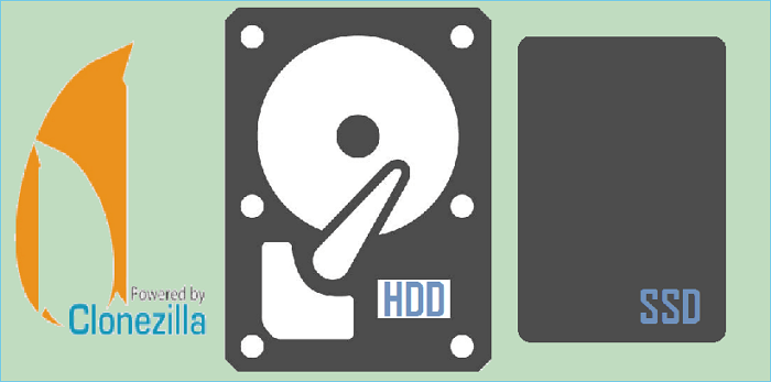 하드 드라이브를 ssd clonezilla에 복제