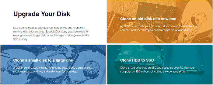 easyus 디스크 복사 - 클론 드라이브
