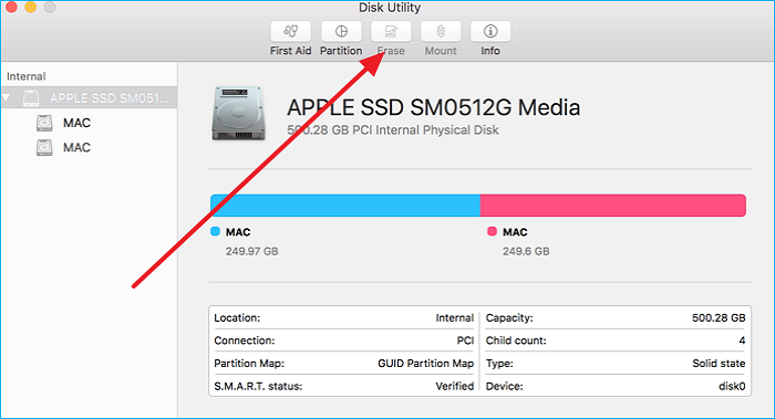 지우기를 클릭하세요