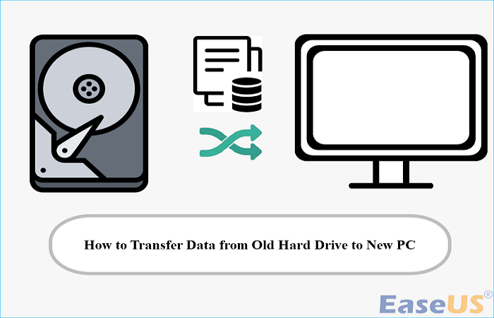 기존 드라이브에서 새 컴퓨터로 데이터 전송