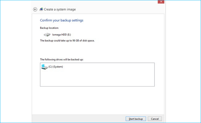 드라이브와 파티션을 선택하세요