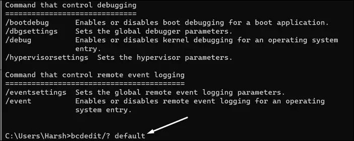 부팅 녹화 옵션
