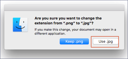 파일 확장자를 .jpg로 변경하세요.