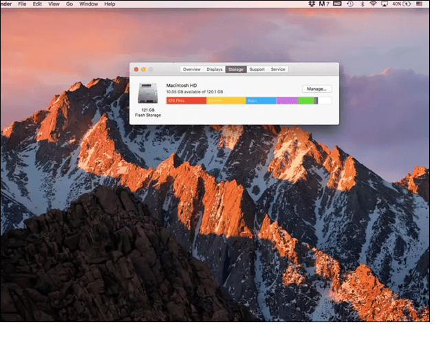 총 저장용량이 다른 데이터에서 사용되었습니다.