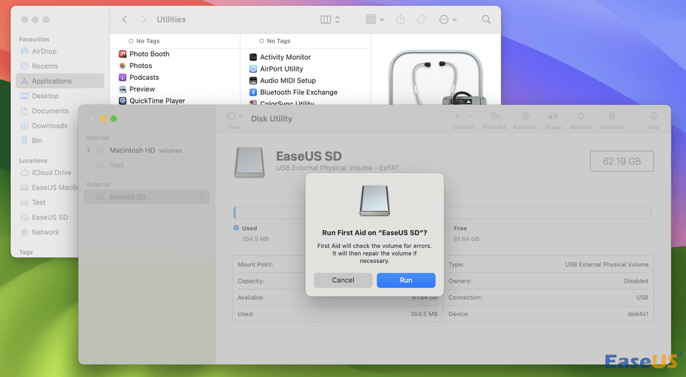 응급처치를 실행하다