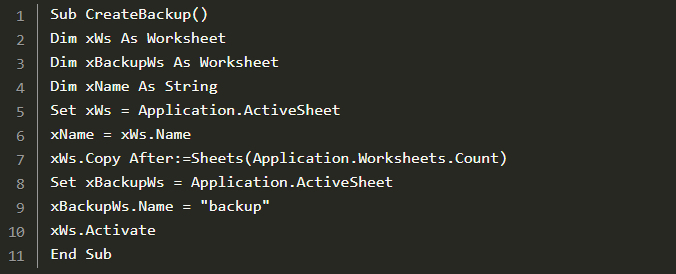 마이크로소프트 비주얼 베이직 애플리케이션