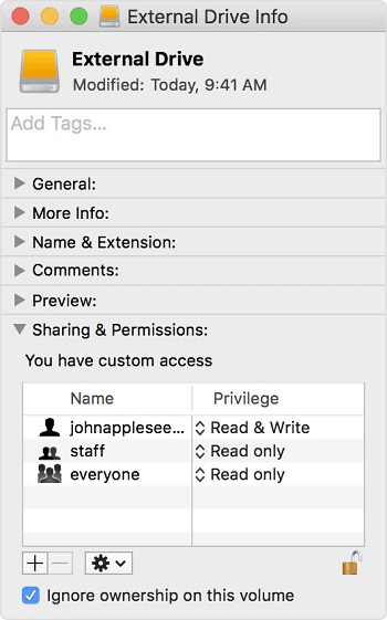 맥 하드드라이브 읽기 오류