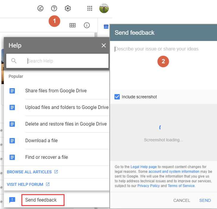 영구 삭제된 파일을 복구하려면 Google Drive 지원팀에 문의하세요.