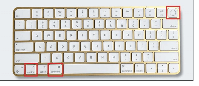 제어 + 명령 + 전원