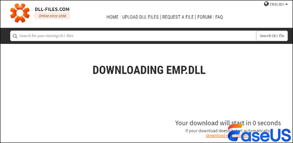 호그와트 레거시 EMP.dll 오류를 수정하는 방법-EaseUS