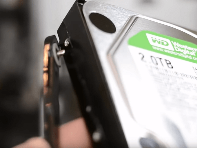 새 하드 드라이브 설치하는 방법2