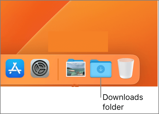 Mac Downloads folder