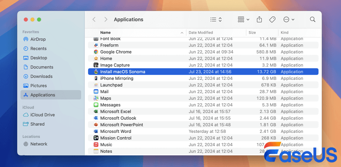 macOS 15 베타 설치