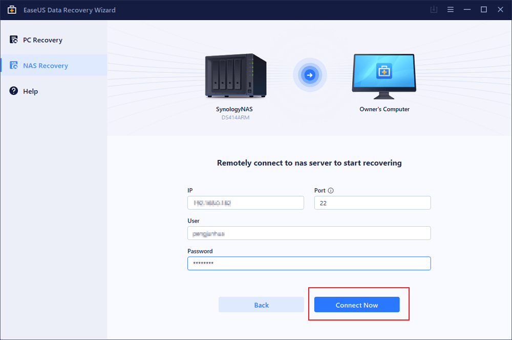 nas 데이터 복구3
