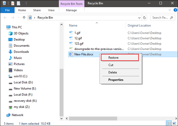 recover-deleted-file-from-recycle-bin