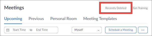 줌 녹화를 복구1