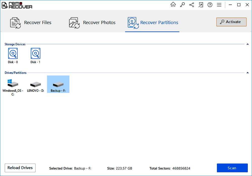 상위 7개 SD 카드 데이터 복구 소프트웨어 - remo 복구