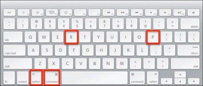 NVRAM 또는 PRAM 재설정