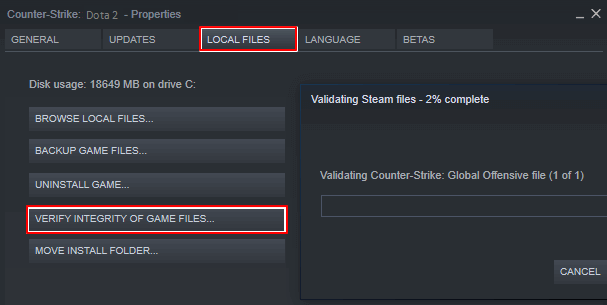 Steam 게임 무결성을 확인하여 잃어버린 게임을 복원하십시오.