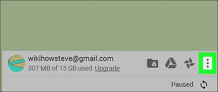 컴퓨터에서 Google 드라이브 업로드 재개