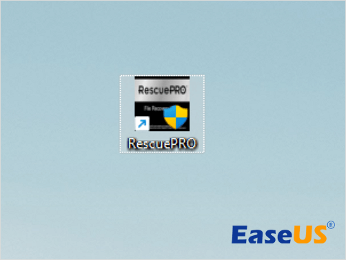 SanDisk RescuePRO를 클릭하세요