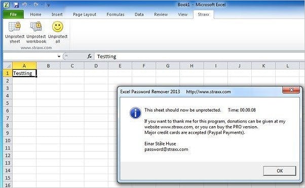 straxx-excel-password-remover