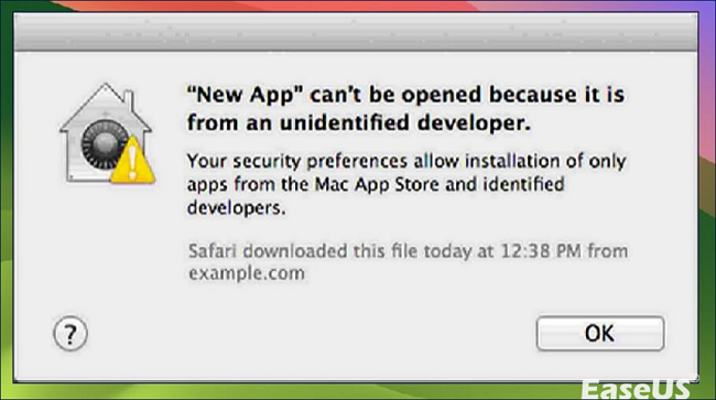 오류 메시지 macos를 열 수 없음.png
