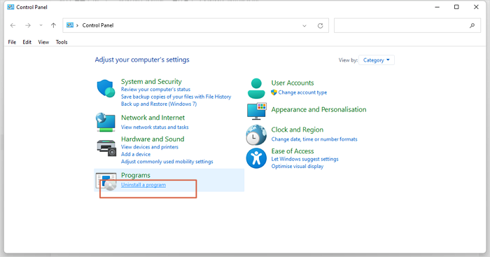 프로그램 제거 Windows 11