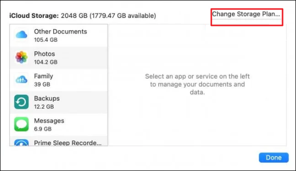 Mac의 iCloud Drive 보기