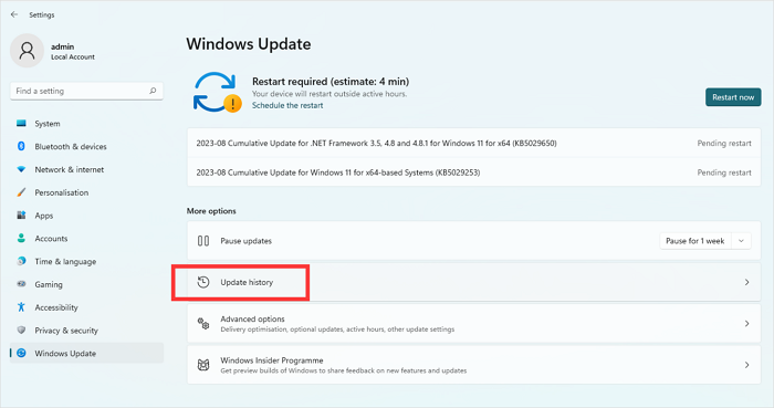 윈도우 11 업데이트 내역