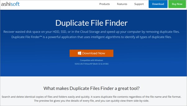 ashisoft 중복 파일 찾기