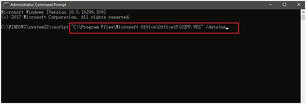 cmd를 사용하여 Office 키 찾기