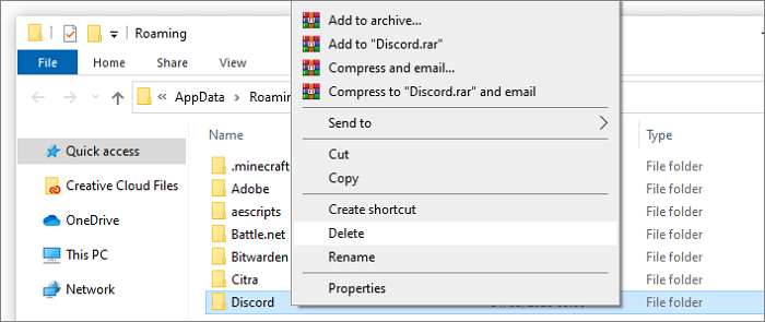 열리지 않는 불화를 수정하기 위해 앱 데이터 지우기