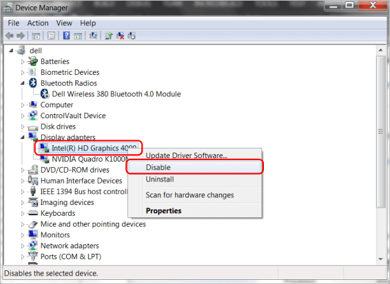 Photoshop 그래픽 프로세서 비활성화