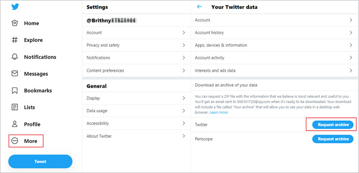 트위터 아카이브를 통해 삭제된 트윗 복구 - 1