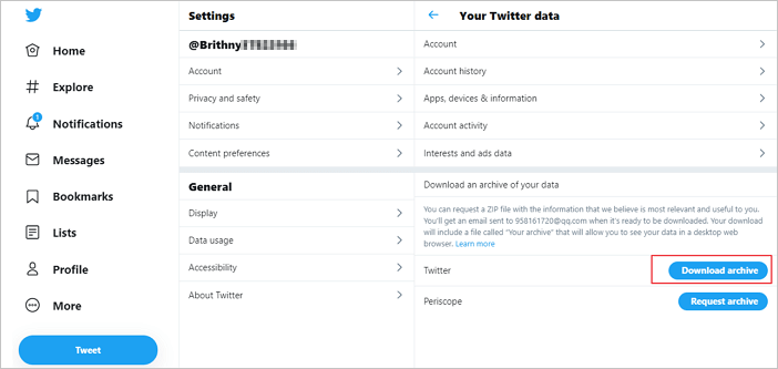 트위터 아카이브를 통해 삭제된 트윗 복구 - 2