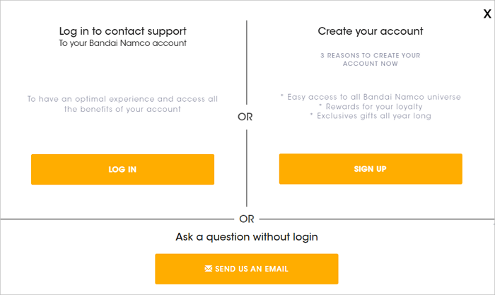 Elden Ring 지원팀에 문의