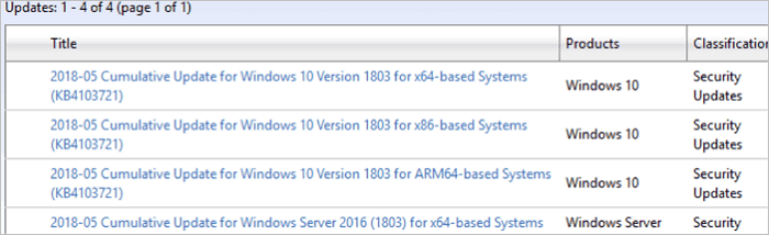 윈도우 업데이트 다운로드