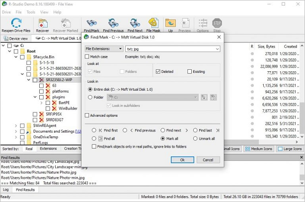 모두 표시를 선택하고 확인을 클릭하십시오.