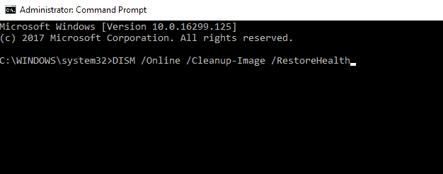dism으로 커널 데이터 인페이지 오류 수정