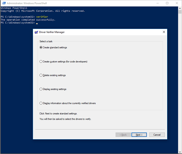 드라이버 식별자로 오류 수정