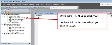 워크시트를 엽니다